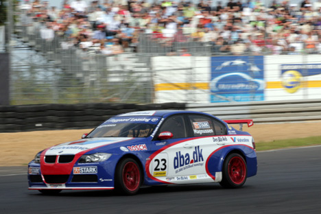 Magnussen i fuld fart mod sejren i GP Danmark 2008