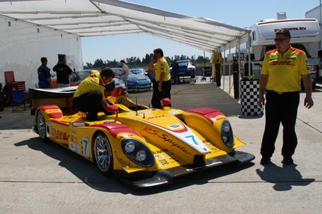 Penske Porsche LMP2 teamet gør klar til igen at tage kampen op med de noget kraftigere LMP1 racere.