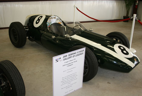 Jack Brabhams Cooper T51 inden den fik lov at køre igen