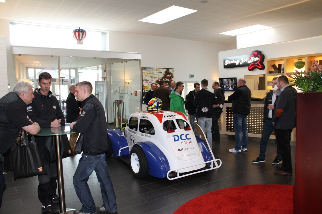 Hos Grilleriet fandt man den lille Legend Car, Nicki Petersen skal køre