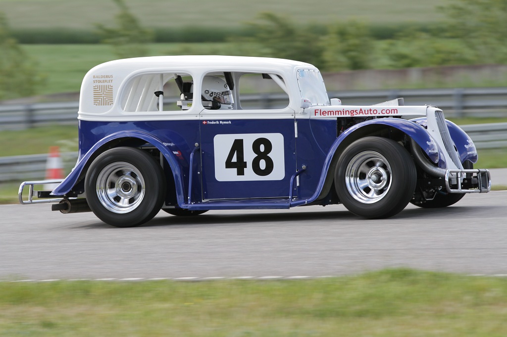 Frederik Nymark er fit for fight til weekenden på Padborg park
(Foto: Motorsporten.dk)