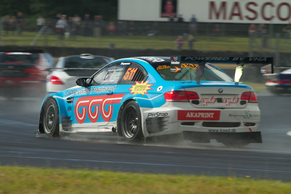 Den fragtmandsblå BMW E92 M3 GT2 kører som en drøm
(Foto: Gripping Media)