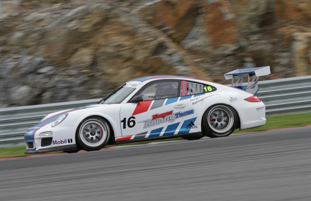 En af bilerne fra Porsche showet
(Foto: Motorsporten.dk)