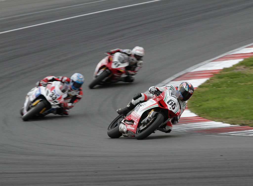 Norsk Super bike kørt deres anden finale
(Foto: Motorsporten.dk)
