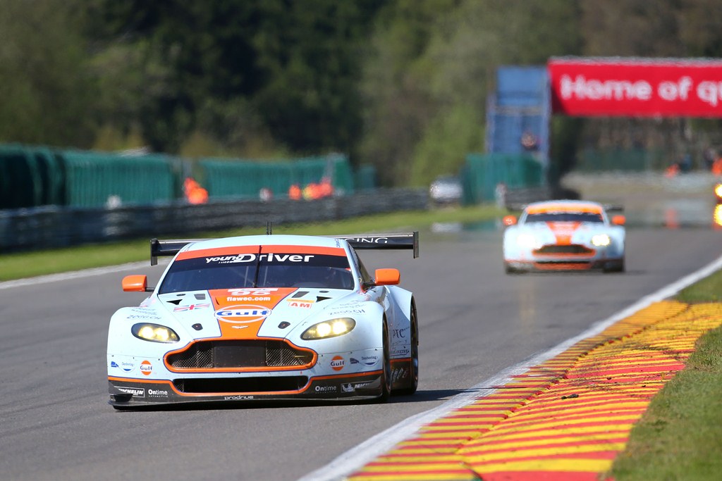 Bil nummer 95 må godt vinde på lørdag
(Foto: Aston Martin Racing)