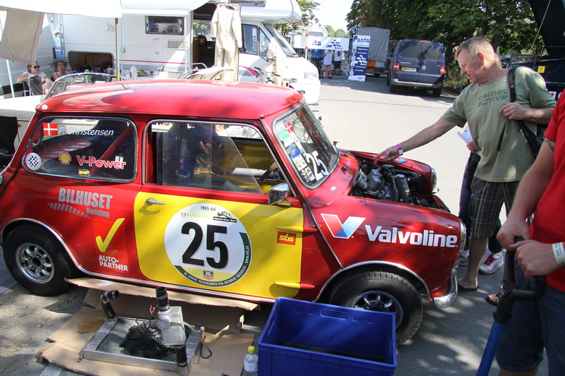 Et billede fra ryttergården
(Foto: Allan Nielsen/Motorsporten.dk)