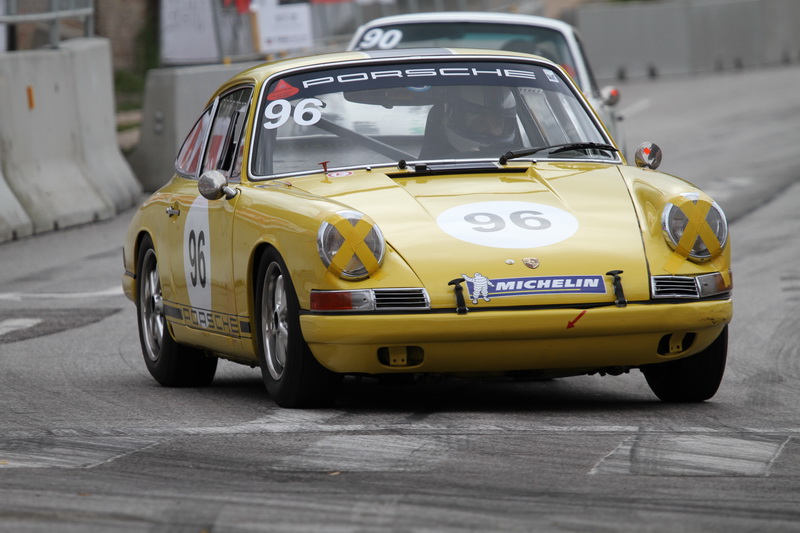 Og her en gul 911
(Foto: Allan Nielsen/Motorsporten.dk)