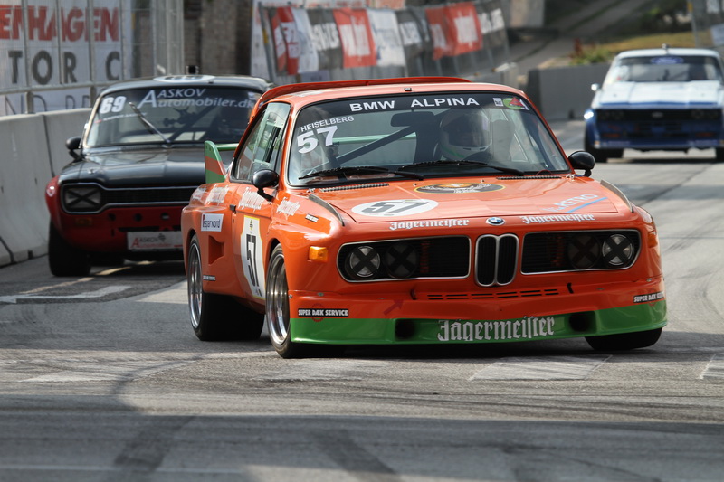 Igen super klassisk. En BMW i orange Jägermeister - og den var hurtig
(Foto: Allan Nielsen/Motorsporten.dk)