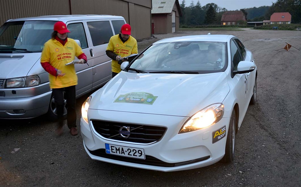 En mellemklassemodel som Volvo V50 kan også gøre sig gældende, det beviste den finske duo Markku Lehisto og Raino Alm med en andenplads i Eco Rally Danmark