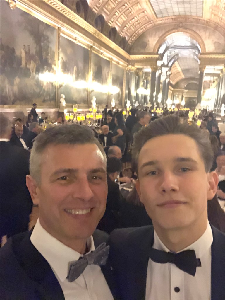 Christian Lundgaard og farmand Henrik Lundgaard