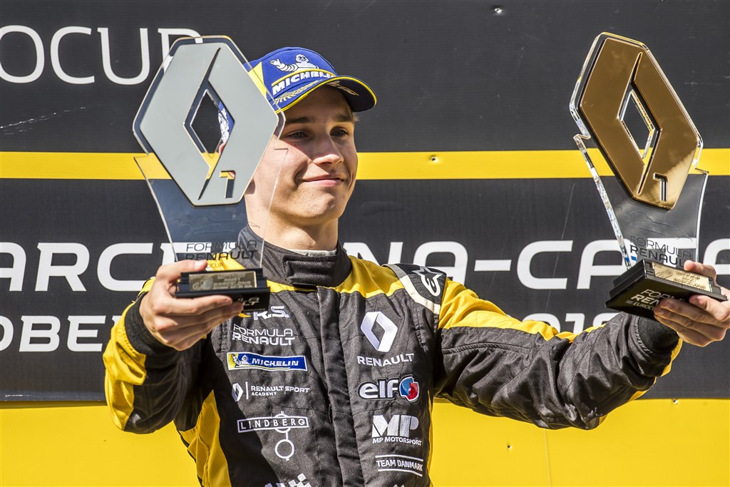 Christian Lundgaard er tilknyttet Renault Sport Academy, Formel 1 teamets juniorprogram.
(Foto: GP3 Series)