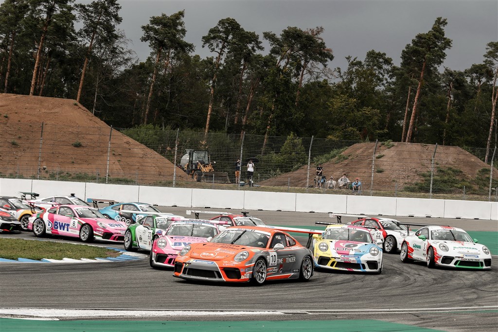 En fantastisk start sendte Mikkel O. Pedersen fra ottende- til fjerdepladsen på Hockenheim